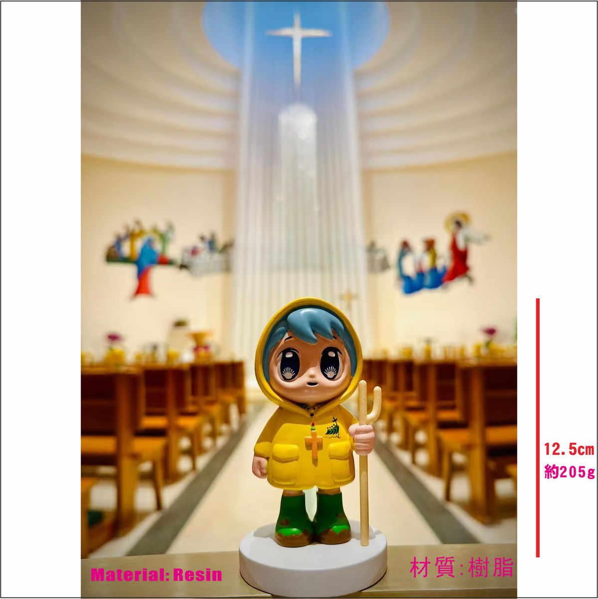 Hold Hands | 梵蒂岡-2025禧年吉祥物-Luce（樹脂-帶底座-擺件）約205克，身高12.5cm | 尺碼: 1件| HKTVmall  香港最大網購平台