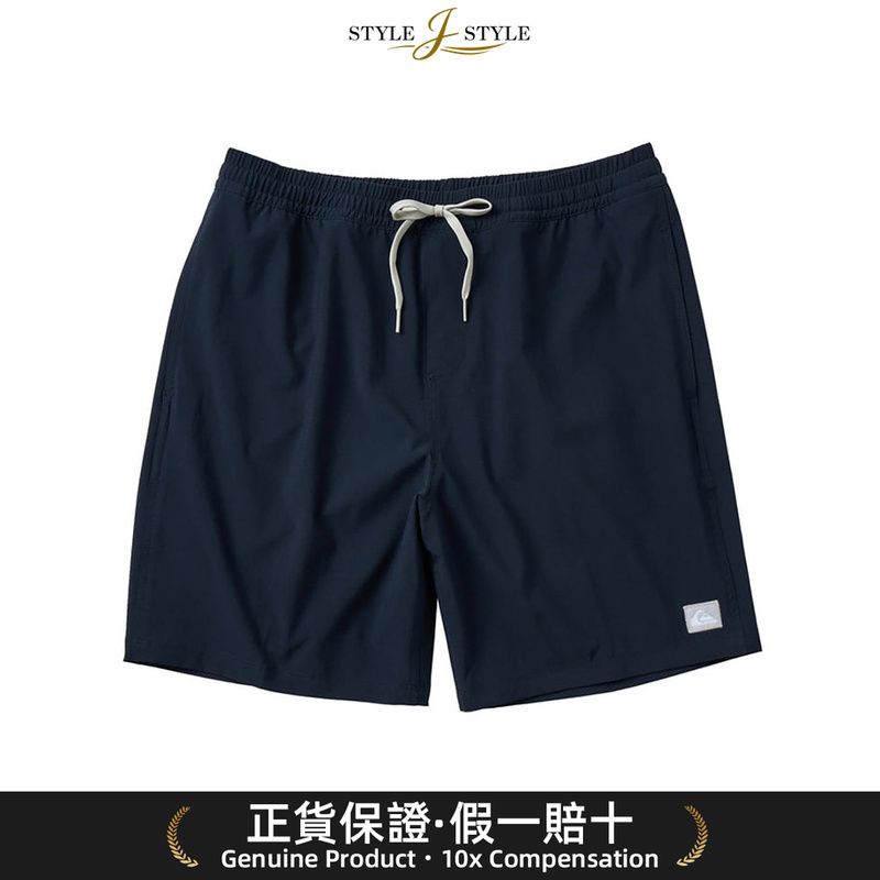 (日本平行進口)Quiksilver SOLID VOLLEY 19NB男士短裤25SU QBS252006 KVJ0