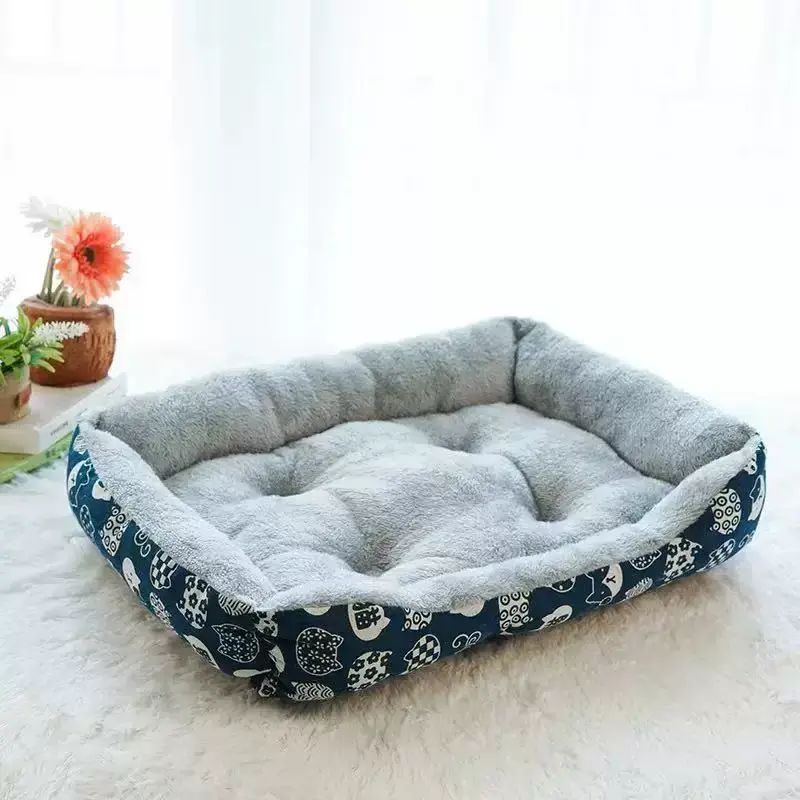 宠物窝长方狗窝加厚保暖垫子大型狗金毛小型犬窝成猫幼猫窝