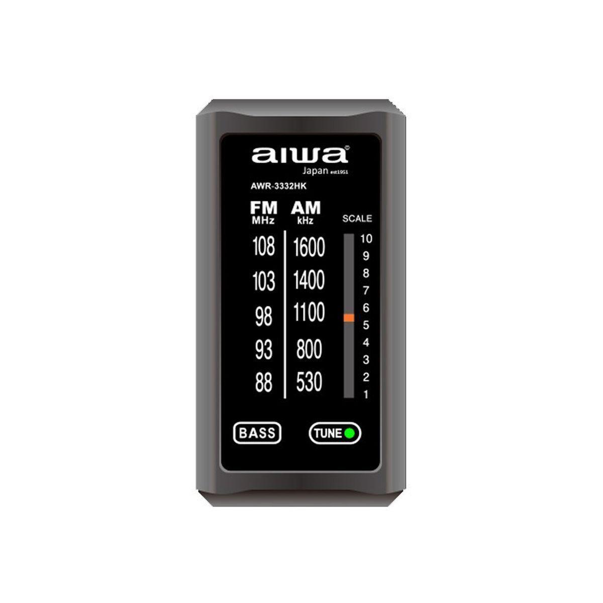 [贈品] AWR-3332HK AM/FM 袋裝收音機