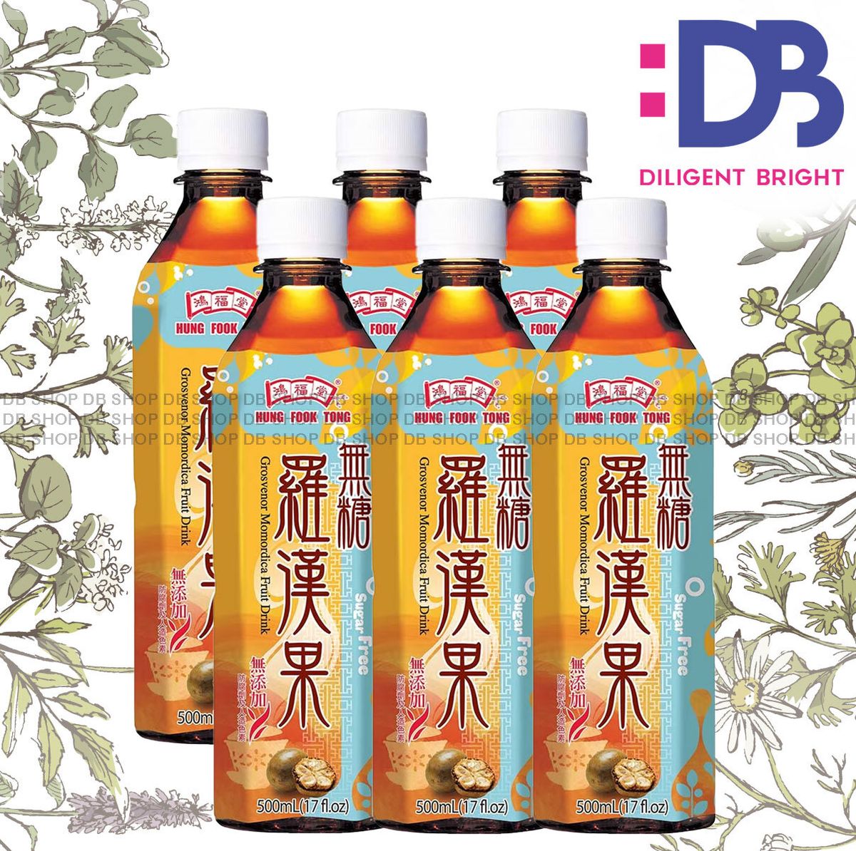 無糖羅漢果 (500毫升 X 6) 