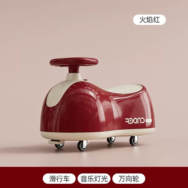 現貨多功能花生溜溜車兒童搖搖馬挖機滑行車1-5歲寶寶車