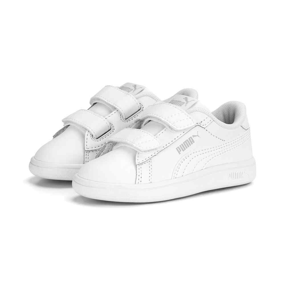 PUMA Smash 3.0 Leather V 嬰童運動鞋 跑步鞋 波鞋 (0-4 歲)
