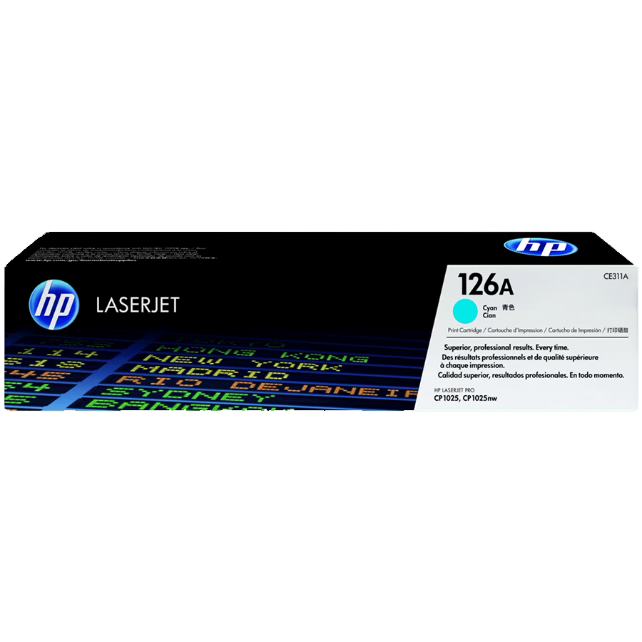 126A Cyan Original LaserJet Toner Cartridge, CE311A  Parallel import