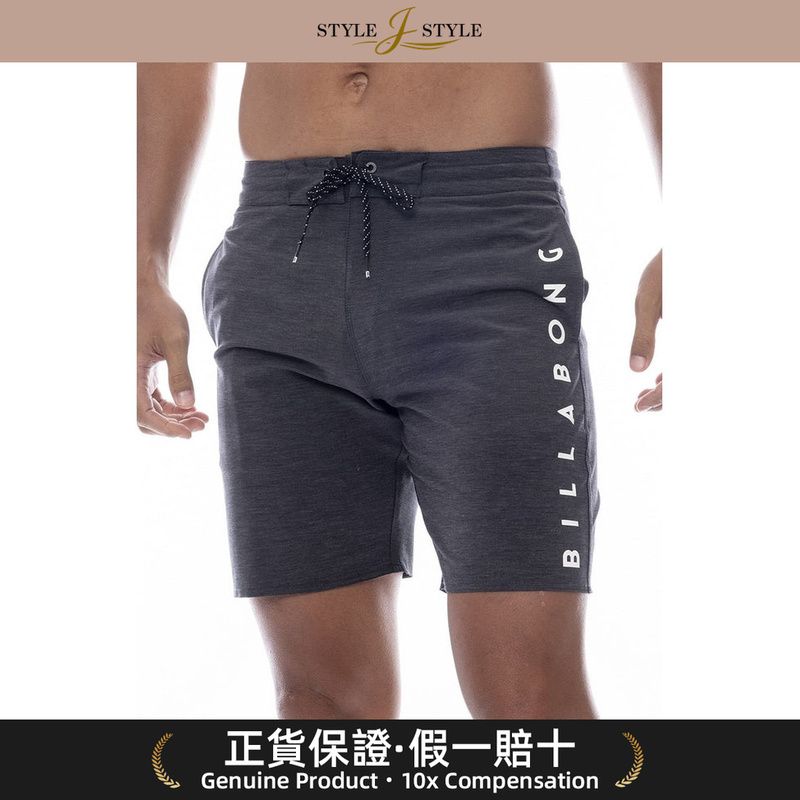 (日本平行進口)BILLABONG ALLDAY LO TIDES冲浪短裤BF011501黑色。