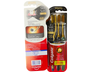 高露潔纖柔金炫備長炭牙刷3支經濟裝 (黑金色) [Authentic product] Colgate Slimsoft Charcoal Gold 3s