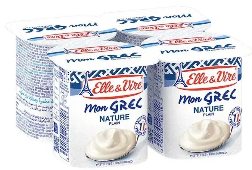 French Greek Style Diary Dessert - Plain  | Expiry date:05-Feb-2026 |