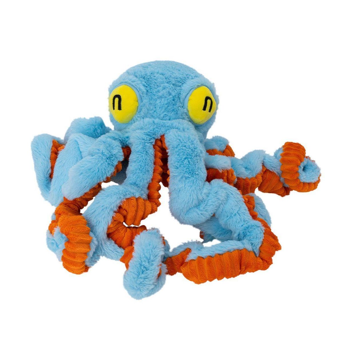 QMONSTER 藍色 發聲大章魚 324536 狗玩具