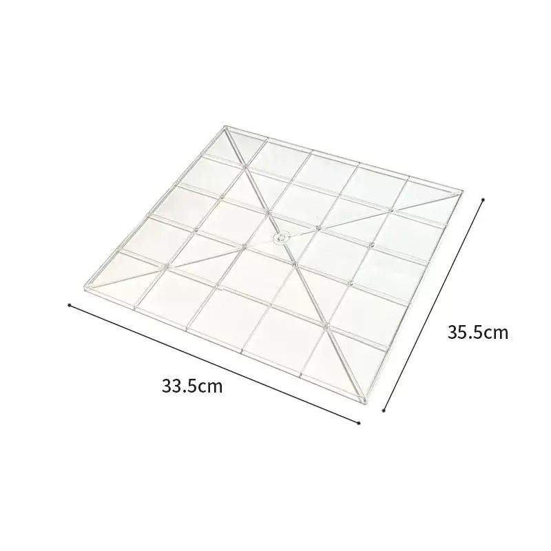 拉布布大首领亚克力展示盒labubu防尘罩手办盒收纳盒大天使zimomo