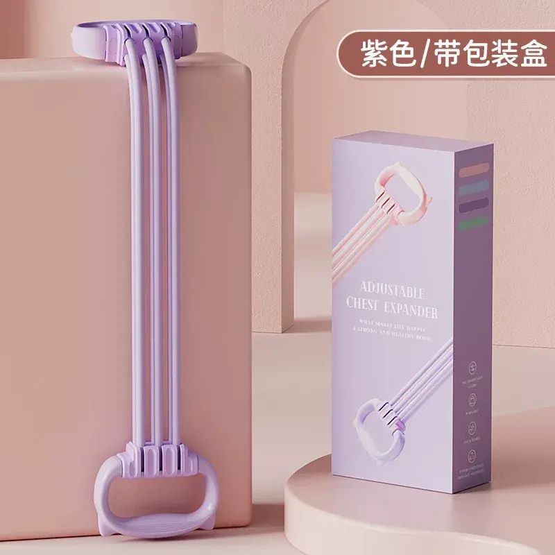 Shoulder and Back Beauty Eight Character Pulling Rope Home Yoga Practice