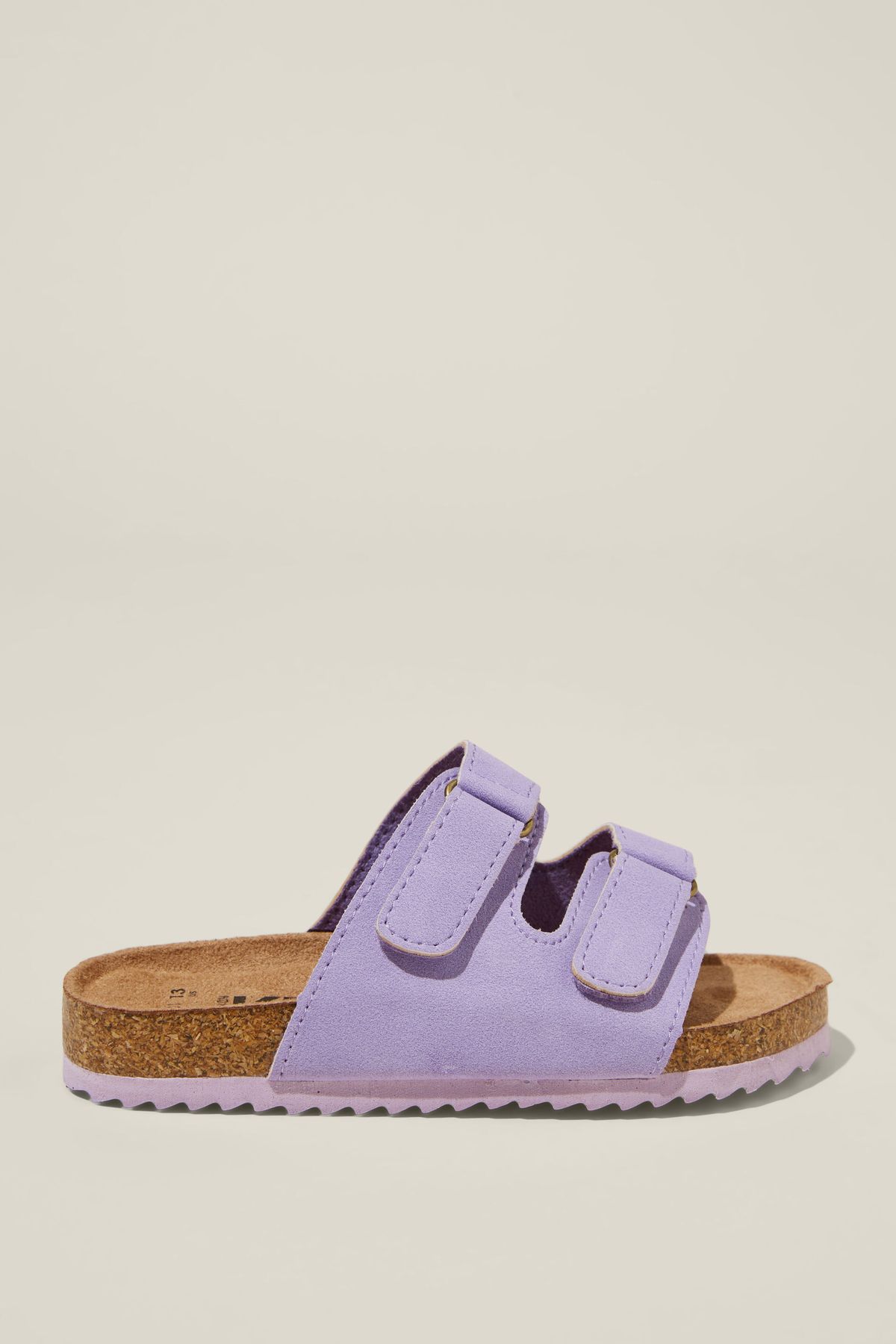 Cotton On Kids - Frankie Double Strap Slide - Lilac drop