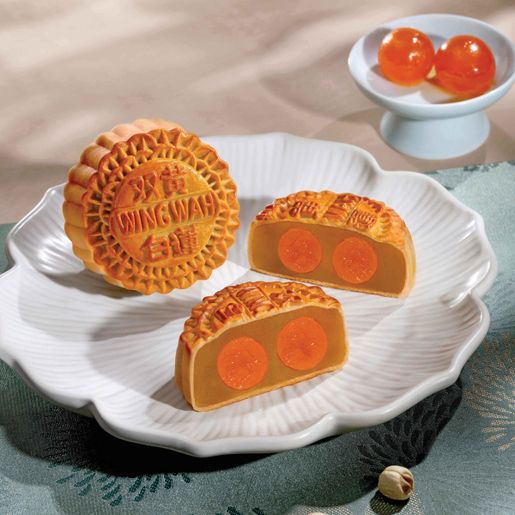 香港榮華 蓮蓉雙蛋黃月餅