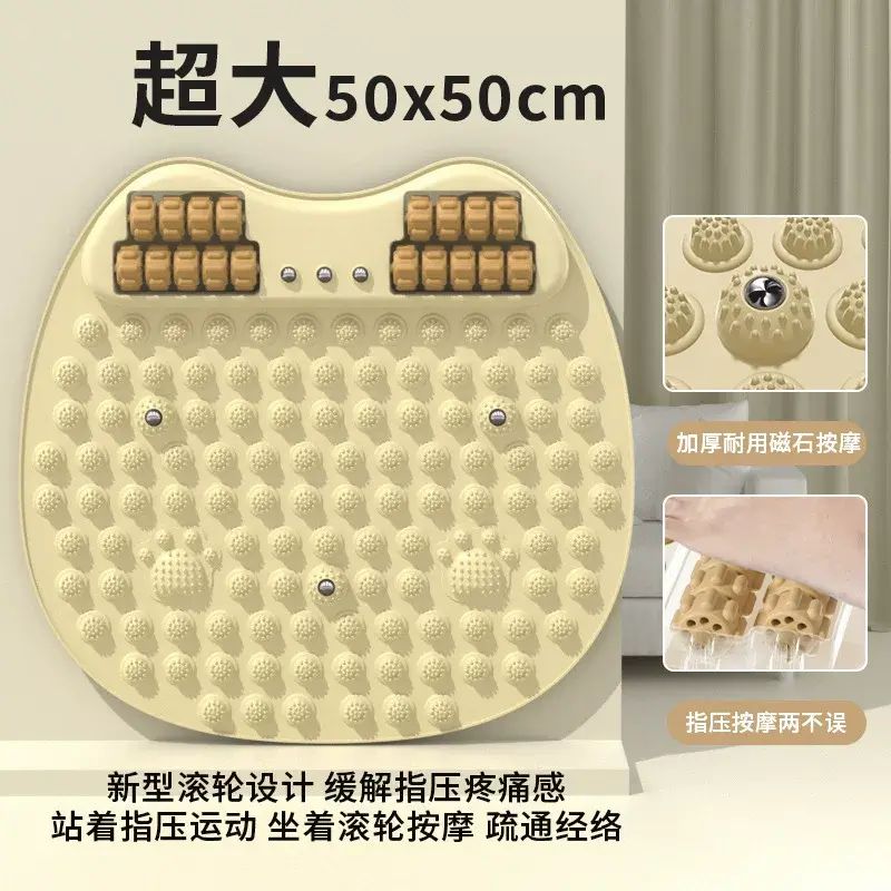 多功能指压板慢跑足底酸爽按摩指压筋板超痛按摩垫子无需组装安心