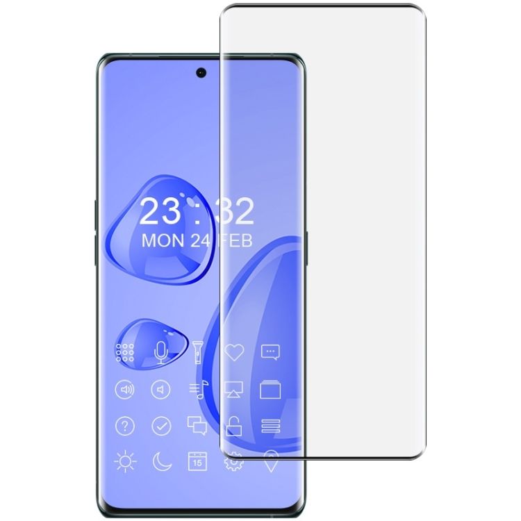 For OPPO Find X6 Pro 5G imak 3D Curved Full Screen Tempered Glass Film For OPPO Find X6 Pro 5G