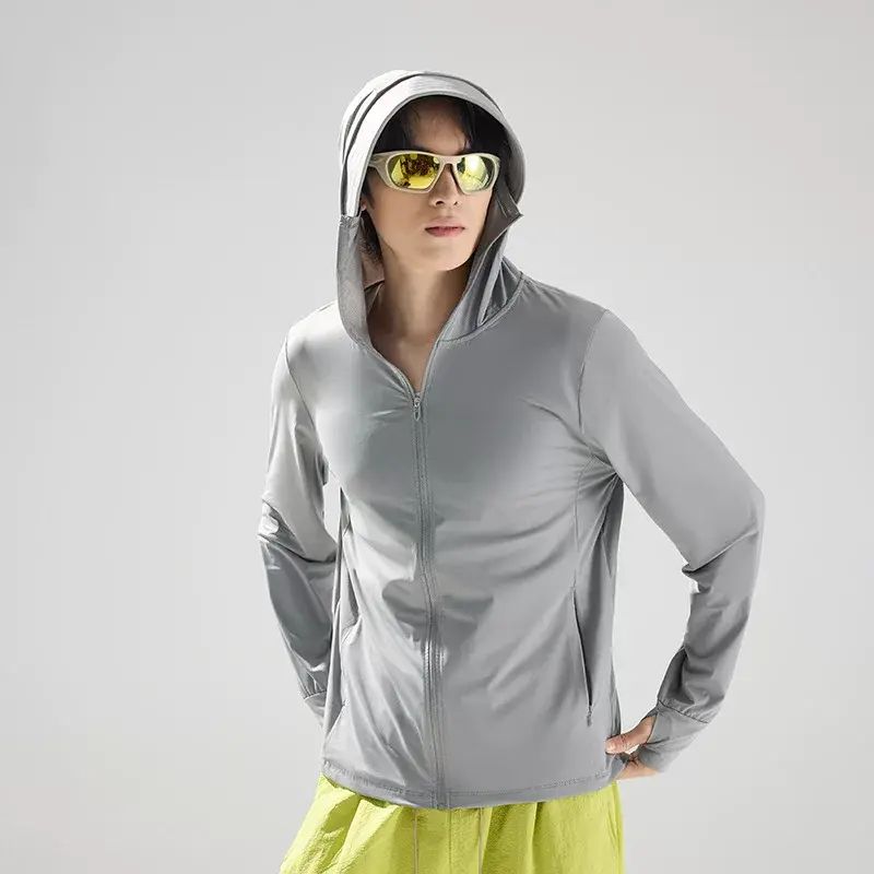 冰丝防晒衣男女夏季户外皮肤衣防紫外线轻薄透气防晒服外套