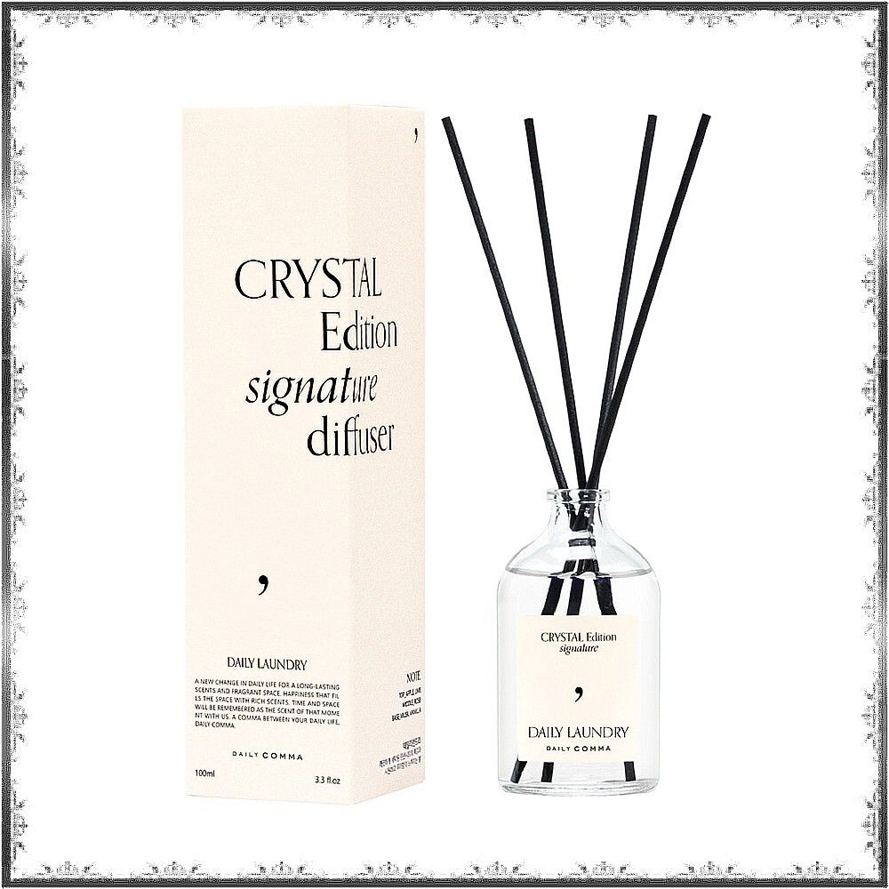 水晶版室內擴香瓶 - 日常清香 (100ml) [平行進口]