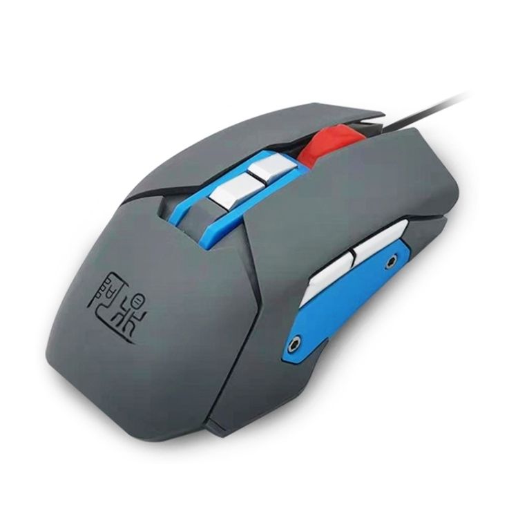 MOS9A Office Game Macro Programming Mouse, Cable Length: 2m