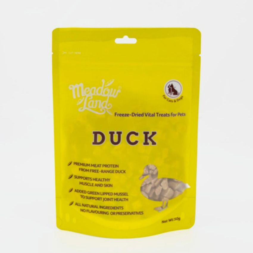 新西蘭天然凍乾鴨肉配方貓狗小食 (50克) 