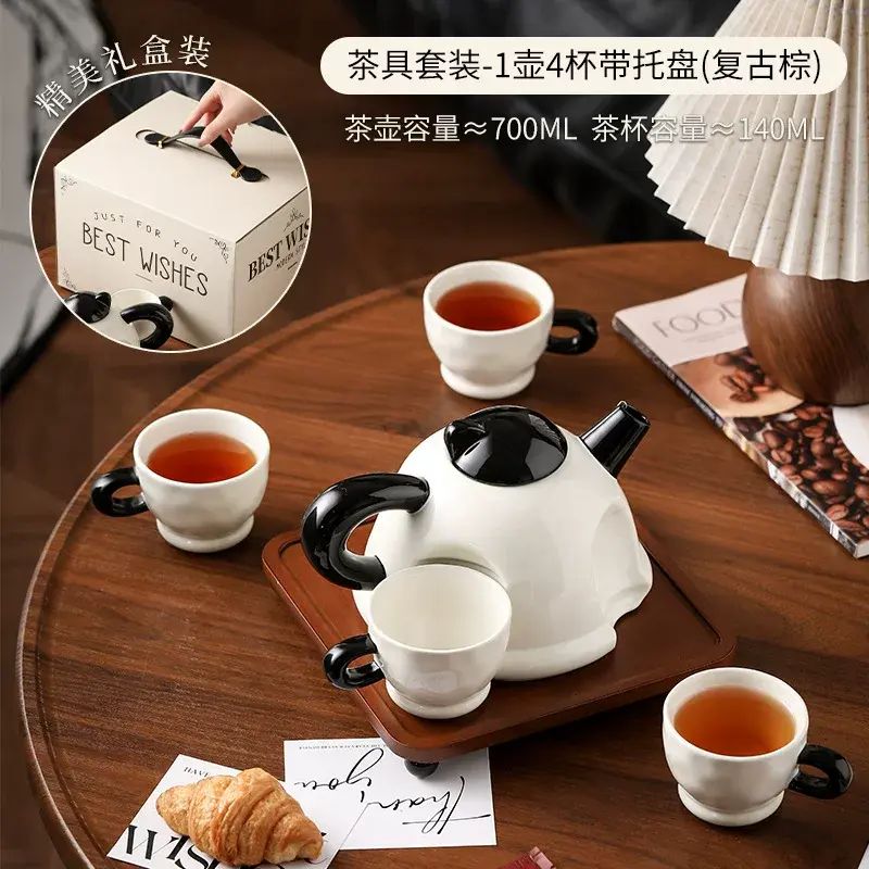 Tea set, water kett