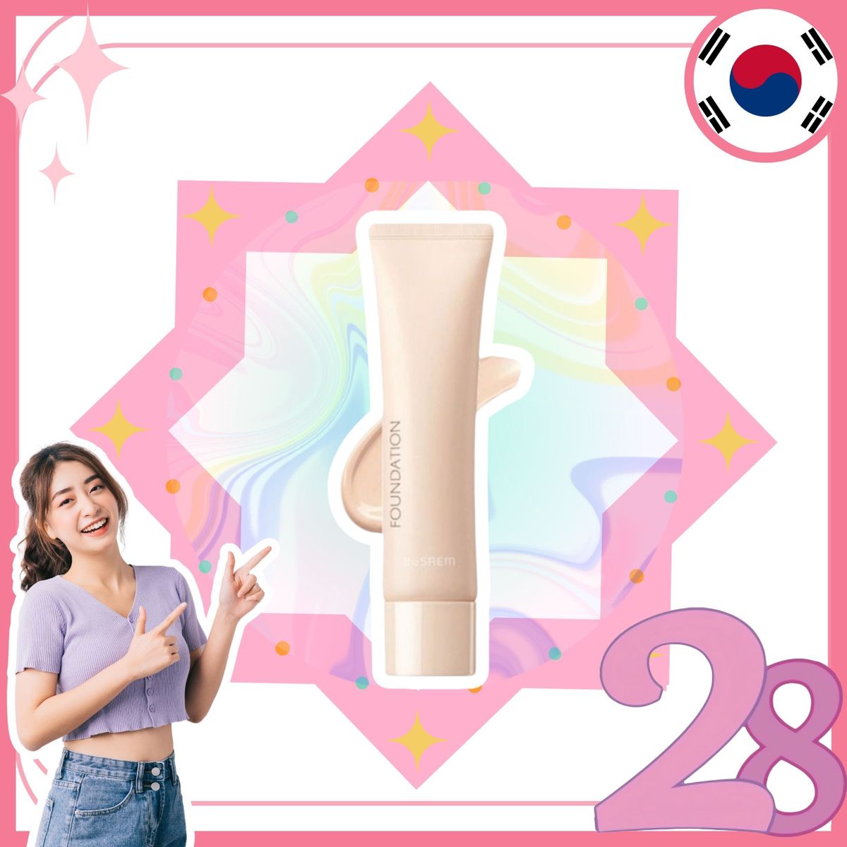 Saemmul Airy Cotton Foundation 02 Natural Beige
