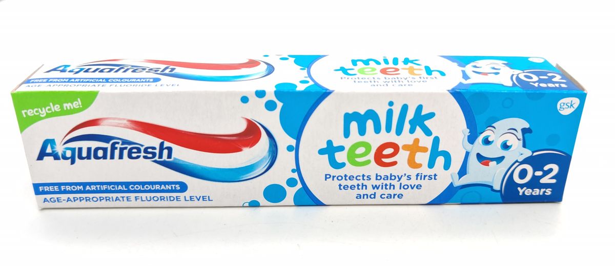 MILK TEETH TOOTHPASTE (0-2 YEARS) 50ml 1UNIT