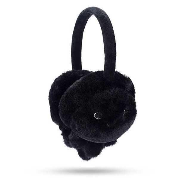 保暖防風毛絨耳罩(建議年齡3-12歲  DEZ21黑色;水母款)