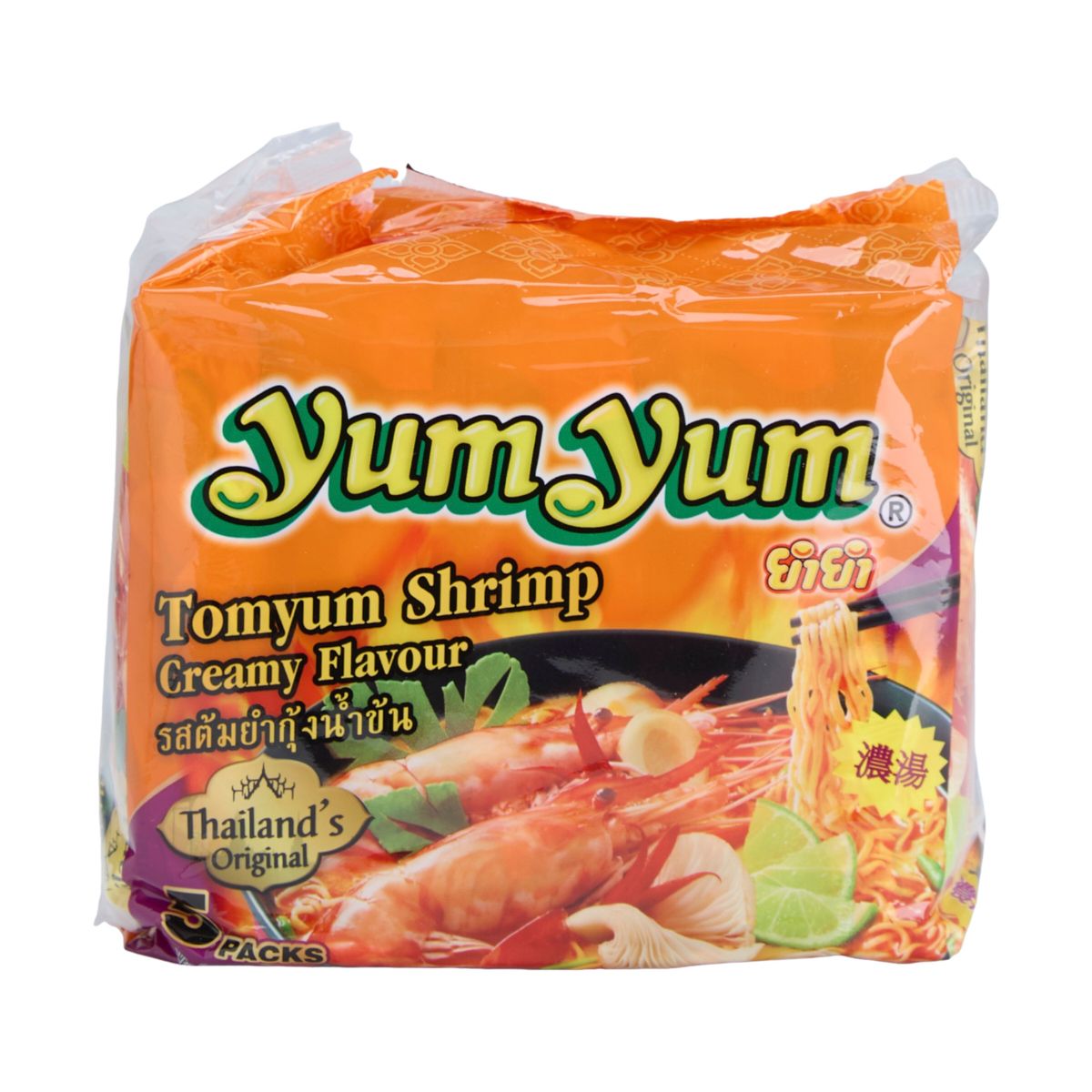 Tom Yum Shrimp Creamy Instant Noodles (Random Delivery)