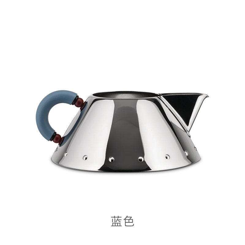 ALESSI艾烈希/9096忌廉杯攪拌打奶泡罐量杯大容量廚房烘焙不鏽鋼