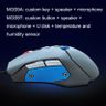 MOS9A Office Game Macro Programming Mouse, Cable Length: 2m