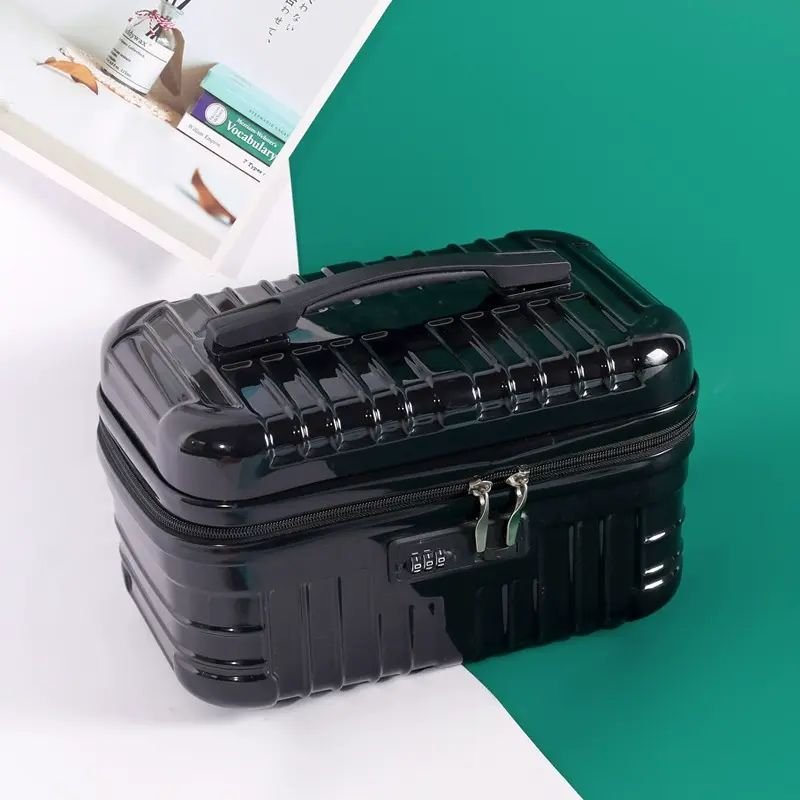 16寸手提化妆箱女旅行收纳箱小型便携行李箱密码小箱子迷你皮箱