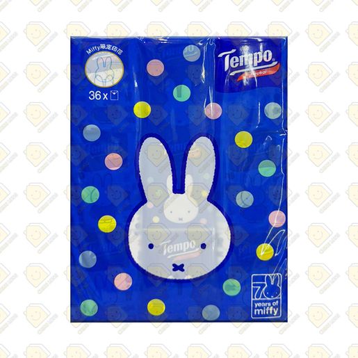 Tempo | 得寶迷你紙手巾[原味] 36包裝(4897024510105) #無圖案/MIFFY