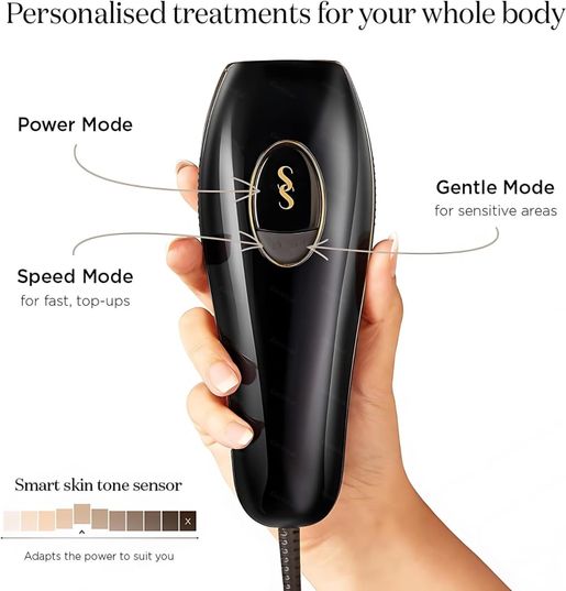 家電 0830-529 SmoothSkin SmoothSkin SSB1/1 2020 Smoothskin Bare Fit Face & Body IPL Hair Removal Device Purple
