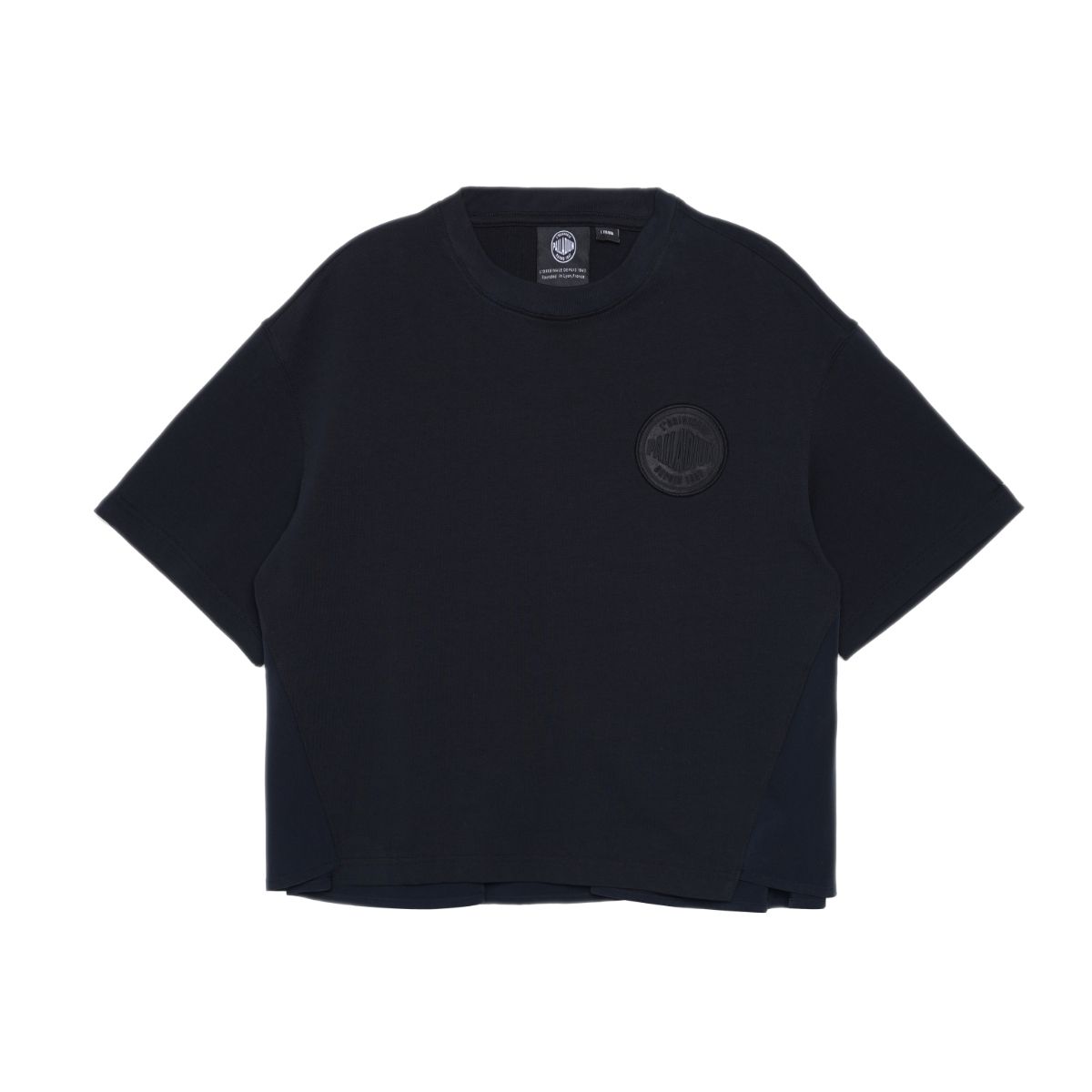 WOMEN'S PALLADIUM LOGO LOOSE FIT CROPPED T-SHIRT