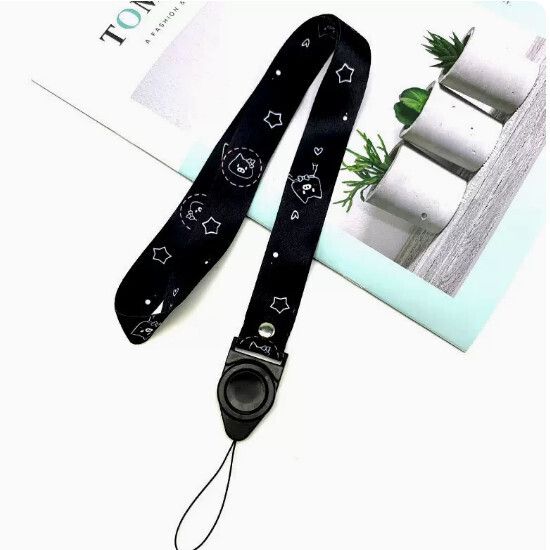 手機掛繩【黑小豬】#Q901007590