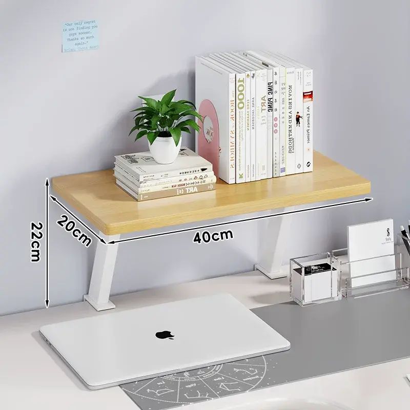 Student Desk Riser, Desktop Layered Bookshelf, Study Desk Support Shelf