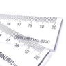 H167 （一把）得力 20cm  #6220 塑料 直尺 間尺 辦公 學習 直尺 學生透明直尺 通用尺子 文具用品