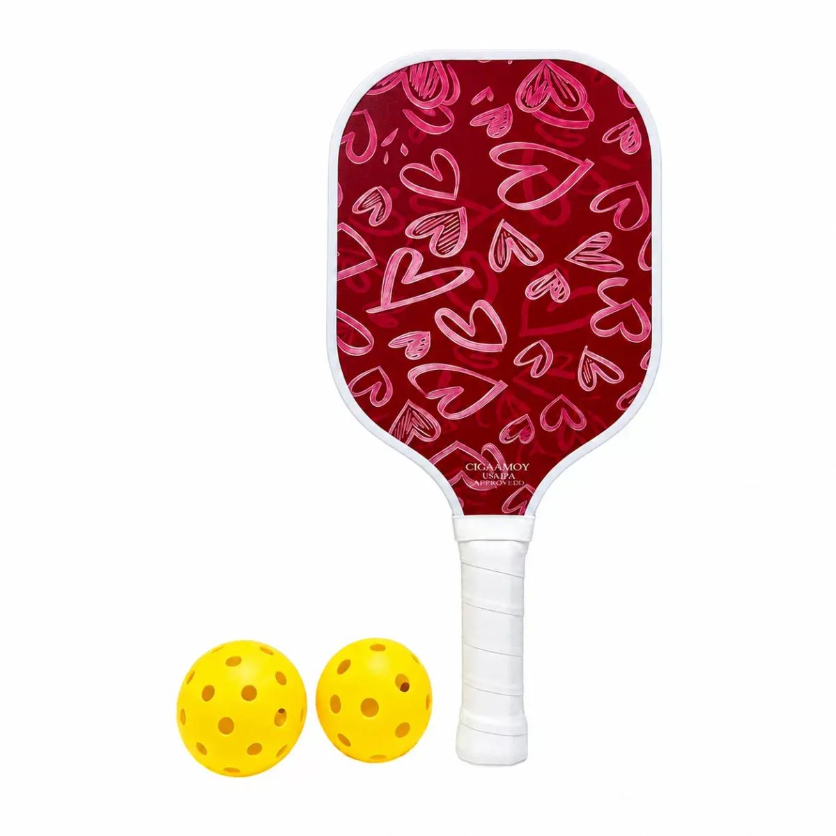 匹克球拍套裝爆款夏日印花親子運動裝備Pickleball