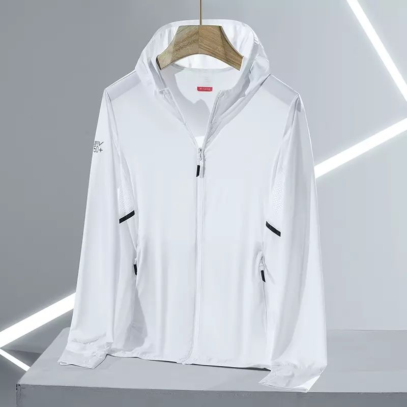 情侣款夏季锦纶冰丝防晒衣服男女款户外运动休闲旅行速干防晒外套