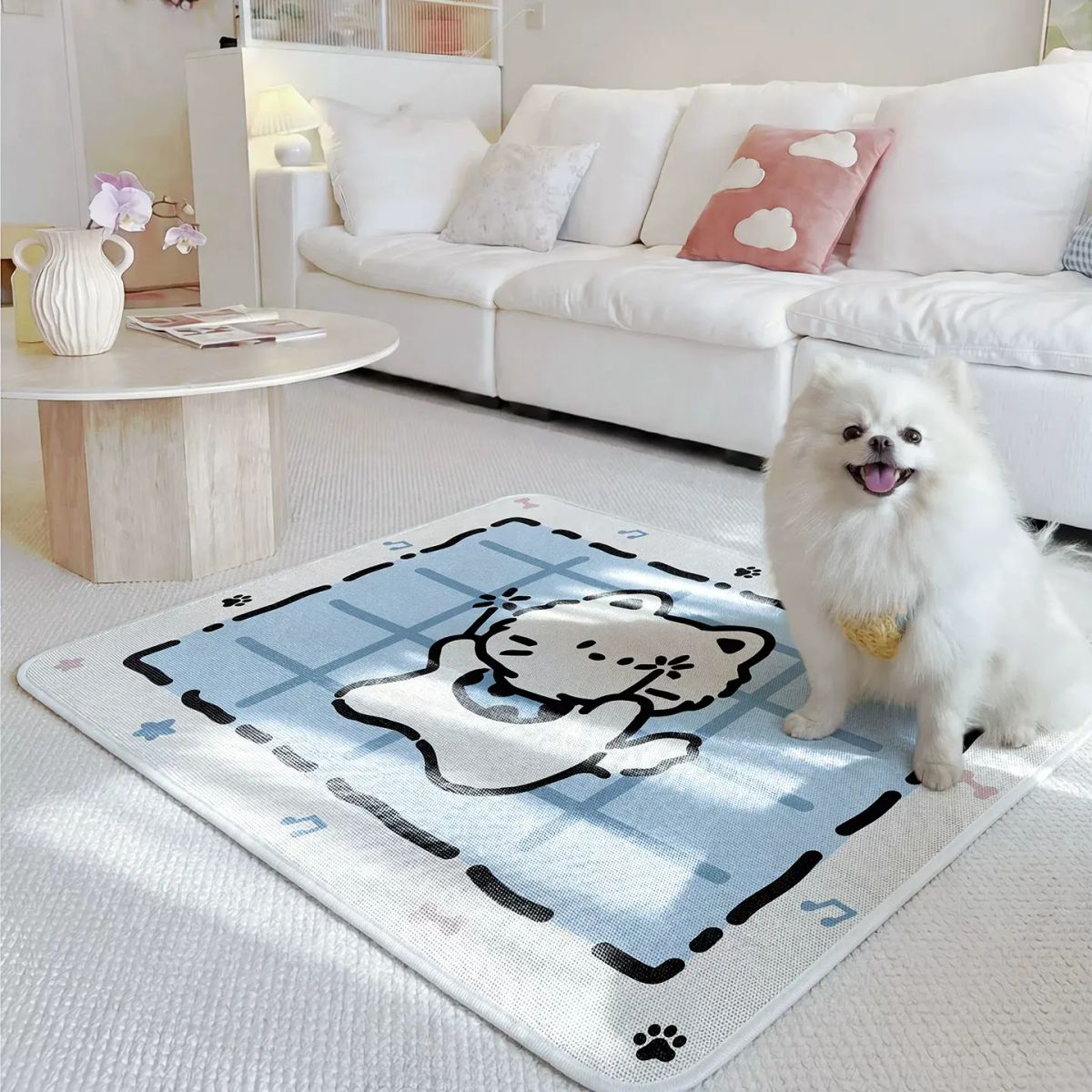 Dog mat summer pet cooling mat cat cool mat sleeping mat summer dog house mat ice silk mat