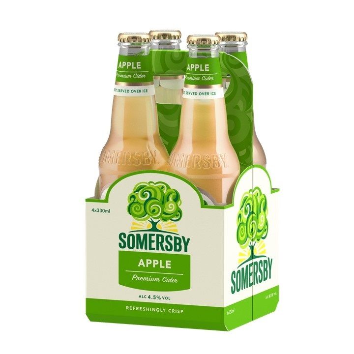 Somersby 蘋果酒 - Cider - 330ml x 4樽