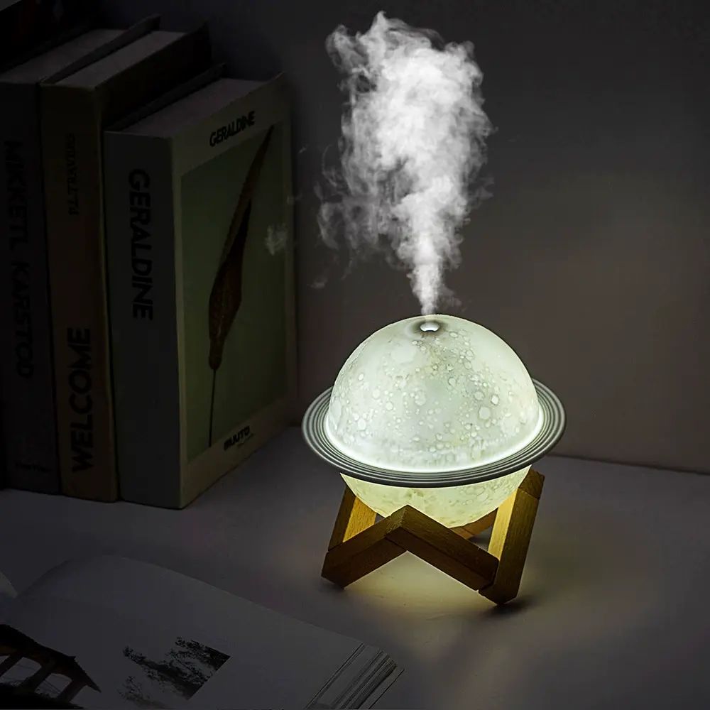 星球加溼器大容量室內家用加溼器創意新奇特插電款加溼器禮品
