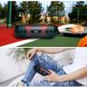 T&G TG148 Portable Stereo Audio Super Bass LED Lantern Pill Wireless Bluetooth Speaker(Black) (Gre