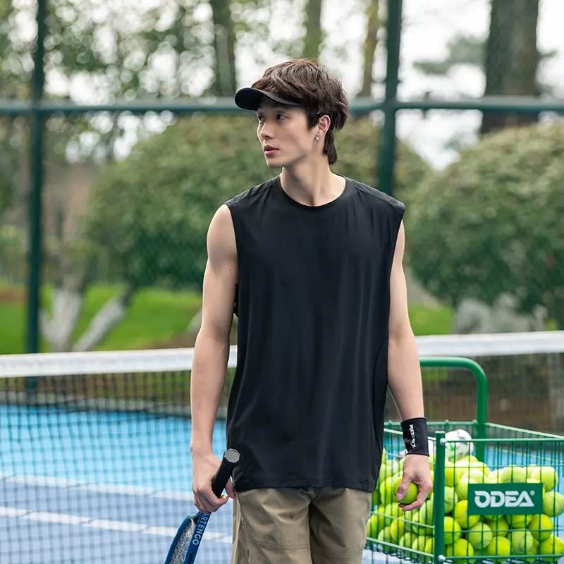 篮球面料网球背心经典跑步透气运动