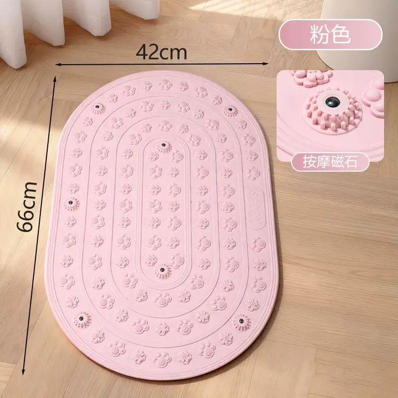 软胶液态实心指压板超慢跑足底中医通经络按摩垫室内脚踩踏趾压板