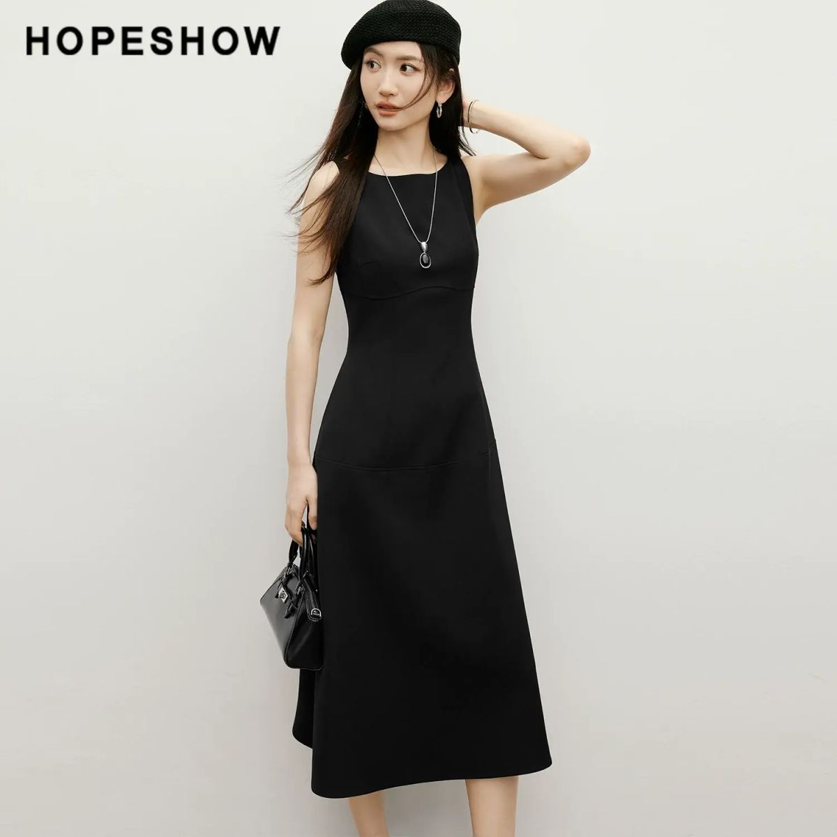 Red sleeves are generous and decent and beautiful dress 2026 spring and summer new style women s dr
