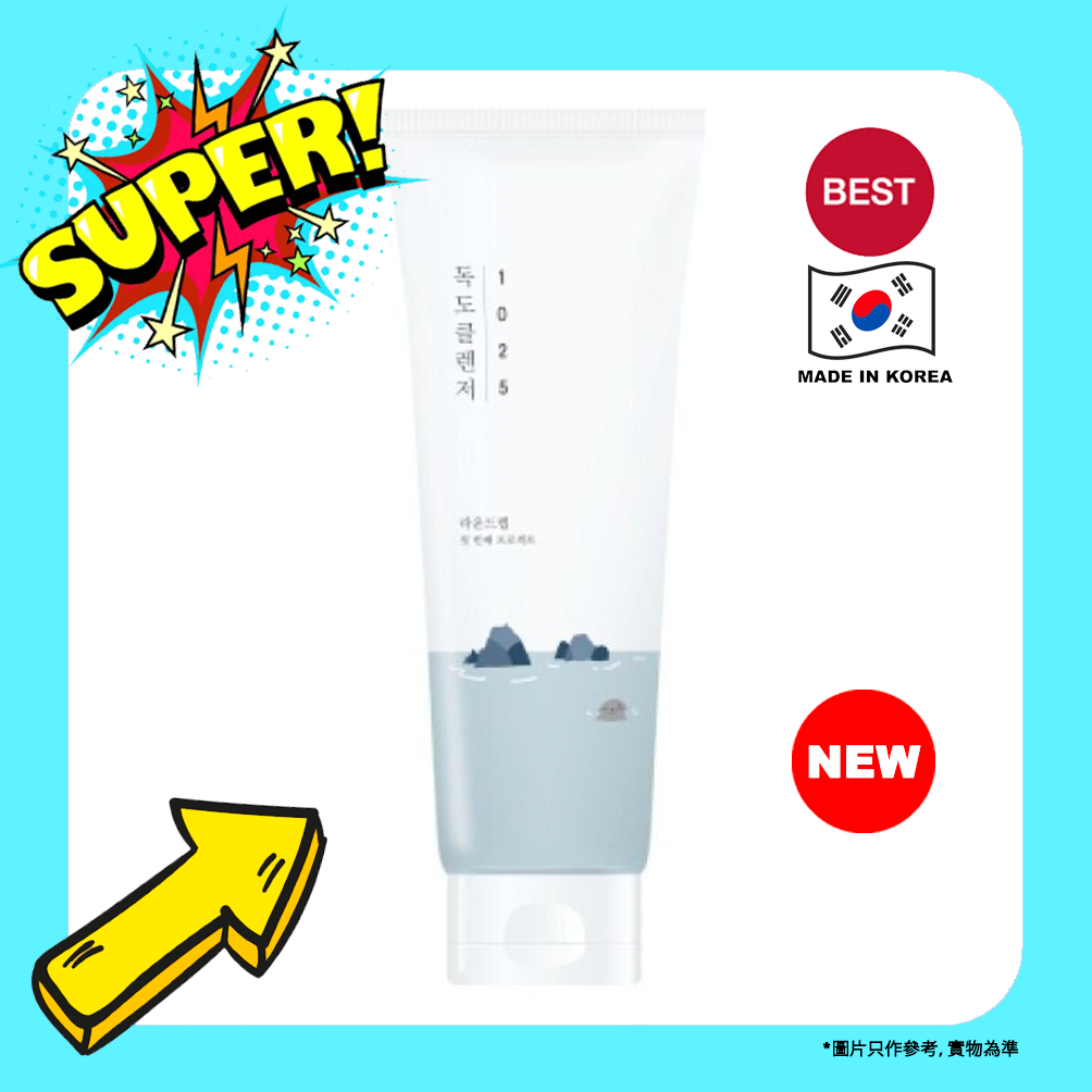 [ROUND LAB] 1025 獨島弱酸性保濕洗面乳 240ml 【平行進口】8809738609668 exp.2027.02.25