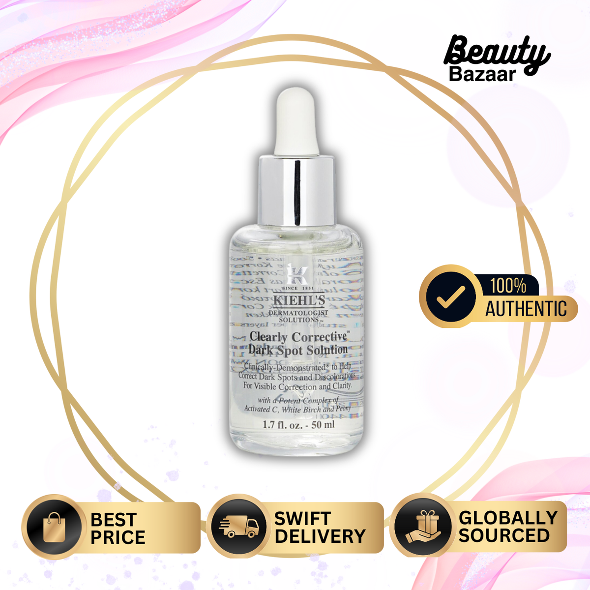 契爾氏 激光極淨白淡斑精華 50ml (EXP : 06-2026)