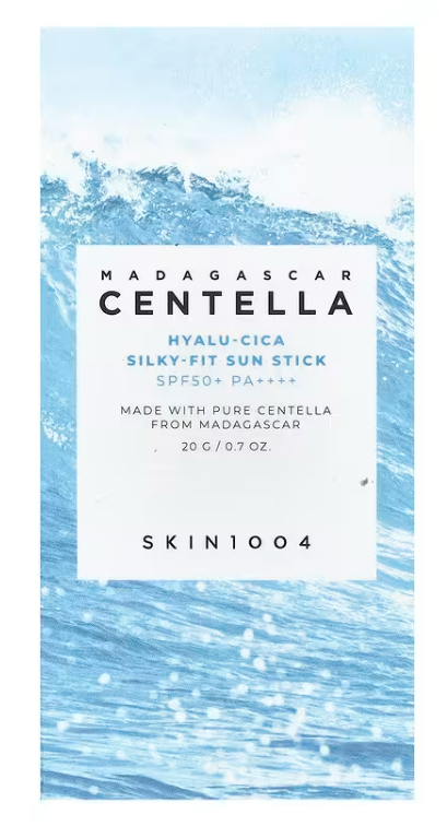 Madagascar Centella, Hyalu-Cica Silky-Fit Sun Stick, SPF50+ PA++++, 0.7 oz (20 g)