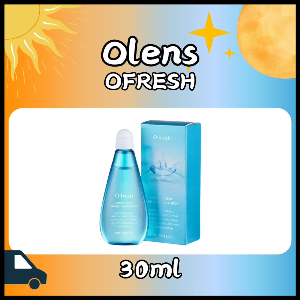 OFRESH 隱形眼鏡保濕護理液 30毫升 [平行進口]