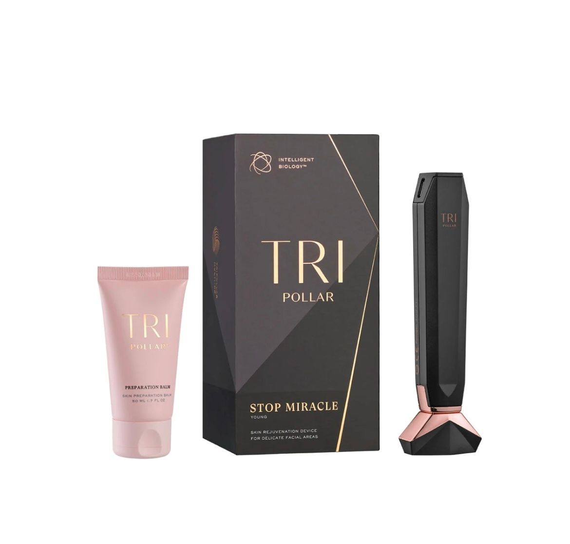 TRIPOLLAR STOP EYE 2+ MIRACLE YOUNG 眼部射頻儀 連一支GEL(有效期至10/2025)淡紋緊緻 去眼袋黑眼圈 香港行貨 兩年保養